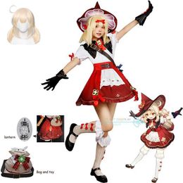 Anime Costumes Game Genshinimpact KL Cosplay Come Women Full Set Anime Suits For Hallown Carnival Party KL Cosplay Sets Y240422