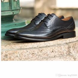 luxury Designer formal Mens Luxury Monte Carlo Designer Dress Shoes Black Brown Lattice Leather Casual Loafers Men Slip on Pointed Oxford Sh