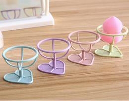 Terrificool 1PC Beauty Makeup Sponge Blender Storage Rack Sponge Drying Stand Egg Powder Puff Display Stand Cosmetic Holder Tool7289145