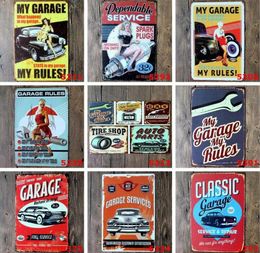 Custom Metal Tin Signs Sinclair Motor Oil Texaco poster home bar decor wall art pictures Vintage Garage Sign 20X30cm ZZC2889455133