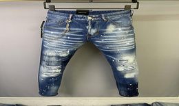 PHANTOM TURTLE Classic Fashion Man Jeans Hip Hop Rock Moto Mens Casual Design Ripped Jean Distressed Skinny Denim Biker Jeans uared2 D98355819022