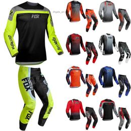 Cycling Jersey Sets Motocross Gear Set 180 360 Jersey Pants Combo Adult ATV Downhill Dirt Bike Offroad Moto Suit