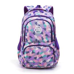 Multi-Color Printed Popular Fashion Children School Bags Boys Backpack For Kids Schoolbag For Girls Y200609 297V
