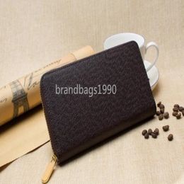 Free Shipping Fashion clutch leather Long wallet Purse Card Holder with dust bag Box 60017 226h