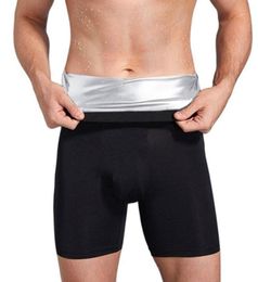Men039s Body Shapers Shaper Sweat Short Pants For Men Sauna Leggings Compression Hight Waist Suits Workout FitnessMen039s1094889
