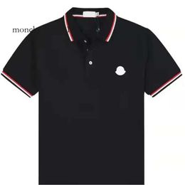 Monclar Shirt Men's T-Shirts Mens Polos Design T-Shirt Spring Jacket Tees Vacation Short Sleeve Casual Letters Printing Tops T Shirt c840