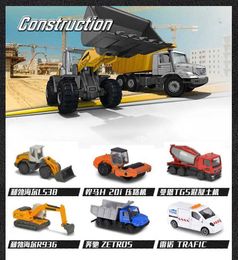 Diecast Model Cars Majorette 1 64 Hummer 20i Construction Excavator Forklift Man tgs benz zetros Die Casting Alloy Car Model Decoration S2452722