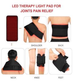 Led Arm Slimming Waist Belts Pain Relief Red Light Infrared Physical Therapy Belt LLLT Lipolysis Body Shaping Sculpting 660nm 850nm Lipo 2104809