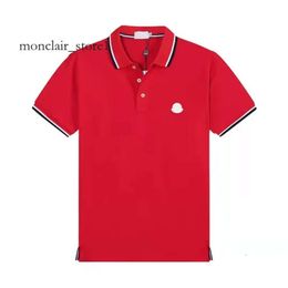 Monclar Shirt Men's T-Shirts Mens Polos Design T-Shirt Spring Jacket Tees Vacation Short Sleeve Casual Letters Printing Tops T Shirt 91a6