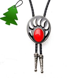 Bolo lega l'Europa e gli Stati Uniti BOLO TIE INDIAN BRATHINI OVER PALM PIETRO NATURALE Accessori popolari Regali di matrimonio HKD230719