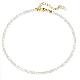 Simple collana di perle in stile cinese per bambini - Gioielli da sposa