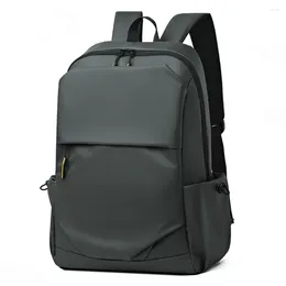 Backpack Fashion Waterproof Mens Laptop Knapsack Designer Black For Business High Capacity Male Travel Rucksack