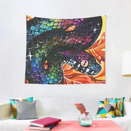 Tapestries Autumn Snake Tapestry Outdoor Decoration Wall Hanging Luxury Living Room Cute Decor