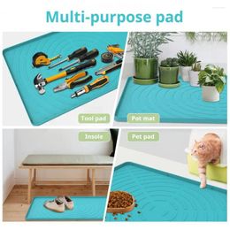 Table Mats Cabinet Drip Tray Waterproof Under-sink Mat With Anti-slip Silicone Shelf Liner For Kitchen Bathroom