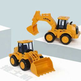 Diecast Model Cars Hot selling 1 50 plastic engineering vehicle models fire truck toys bulldozer excavator toys wholesale S5452700