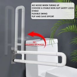 Bathroom Safety Grab Bars Toilet Safety Frame Handle Support Rail Grab Bar Handicap Bathroom Hand Grips Bath Shower Handrail