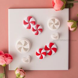 10Pcs/Box Valentine's Day Mini Love Heart Polymer Clay Cutters Candy Heart Shaped Earrings Jewellery Pendant Making Cutting Die