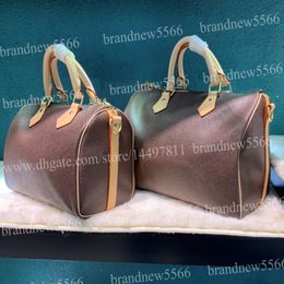 free shipping flower leather Handbag 41112 Women's Fashion Shoulder Bag 25 30cm 35 Boston Bags with strapLady Crossbody Bag 278y