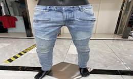 2020 Luxury Designer Mens Jeans Famous Designer Slimleg Jeans Patch Vintage Style Hole Fashion Mens Jeans Biker Causal Hip Hop To4025860