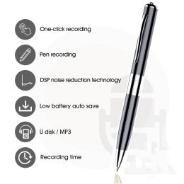 Professional Voice Activated Recording Pen Portable Voice Recorder Dictaphone Digital Sound Record Long Time Audio Recorder