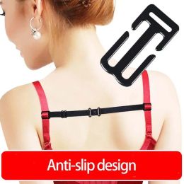 1/5Pcs Women Anti Slip Bra Strap Double-shoulder Back Hasp Holders Buckle Belt All Match Invisible Elastic Straps Bra Extender
