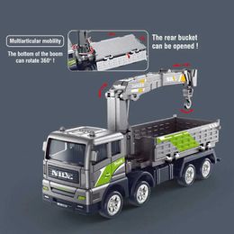 Diecast Model Cars Alloy die-casting simulation engineering car model truck toy crane bulldozer excavator forklift education boy S5452700