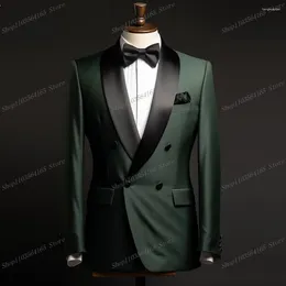 Men's Suits Men Blazer Business Formal Occasion Office Coat Casual Work Prom Single Jacket Wedding Party Fashion Male Suit C124