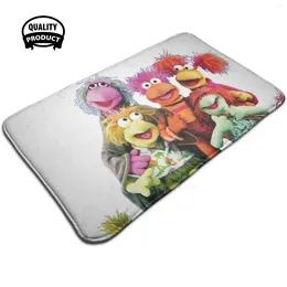 Carpets 3D Soft Non-Slip Mat Rug Carpet Foot Pad Comedy Childrens Fraggle Fraggles Puppet Puppets Tv Serie Show Retro Vintage