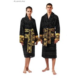Velvet Luxury classic cotton bathrobe brand sleepwear kimono warm bath robes home wear unisex bathrobes V Ersacee 81