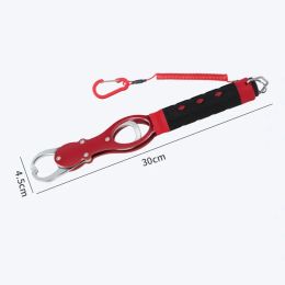 Aluminium Alloy Heavy Duty Fish Lip Gripper Fishing Tool with Weighing Scale Fish Controller No Rust Waterproof Fish Mouth Pliers