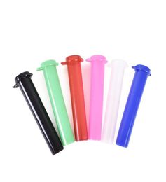 Plastic 95mm Preroll Joint Doob Tubes Roll Paper Airtight Smellproof Odour Smoking Accessories Cigarette Storage Stash Tube A7053580