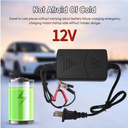 DC 12 V Volt 1A 220V Motor 5ah 7ah 10ah 12ah 17ah Moto 12V1A 1000mA Smart Lead Acid AGM GEL Car Motorcycle Battery Power Charger