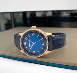 Aeipo Watch Luxury Designer Direct of a full of 41mm 18K rose gold 15210OR gradient blue automatic mechanical mens watches