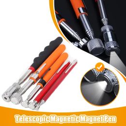 Portable Mini Telescopic Magnetic Magnet Pen Handy Tools Capacity For Picking Up Nut Bolt Extendable Pickup Rod Stick