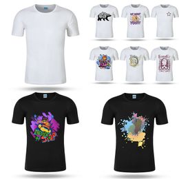 2024 Designer Customised T shirts Personalise Slim fit Comfortable Breathable Beauty Great for gift Triple White Black Solid Colour Support design Size S-4XL Stylish