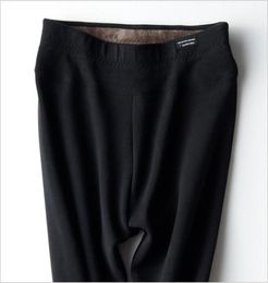 New Leggings For Women Winter Elastic Fashion Fitness Warmer Plush Pants Thick High Waist Slim Plus Warm Pants For Women A40784929894