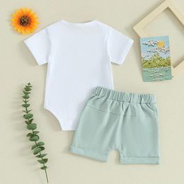 Clothing Sets Mubineo Baby Boy Girl Summer Clothes Cousins Outfits Short Sleeve Romper Bodysuit Shorts Infant Born Outfit