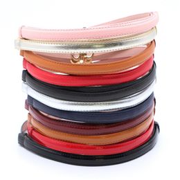 women Belts 7 style Fashion 1 5cm lady Belt Gold Buckle designer Genuine belts NO box 260V
