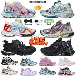 balencaigas scarpe track runners balencaigas runners 7.0 balencaigas tracks Designer Women Men casual shoes Paris belenciaga Runner 7.0 Transmit sense retro Trainers【code ：L】