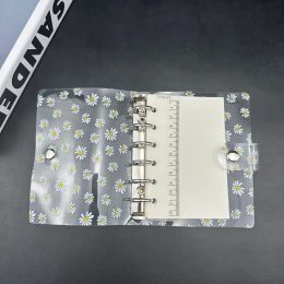 A5 A6 A7 Little Daisy Loose Leaft Glittery Bling Binder Notebook Cover Diary Agenda Planner Paper Cover School Stationery