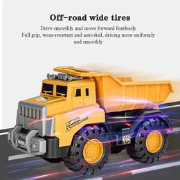 Diecast Model Cars Childrens Large Simulation Aviation Engineering Vehicle Series Model Excavator Hybrid Truck Crane Boy Car Toy Gift S2452744