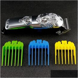 Hair Accessories 8Pcs Clipper Limit Comb Guide Trimmer Guards Attachment 3-25Mm Professional Trimmers Colorf Drop Delivery Products To Dh5Sr
