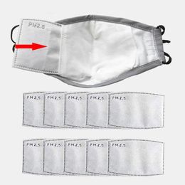 Breathable PM 2 5 Philtre Paper for Anti Haze Dust Face Mask Activated Carbon Philtre Anti Dust Mouth Cover Outdoor Work Masks Unisex In 281z