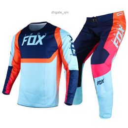 Cycling Jersey Sets Free Shipping MX Jersey Pant Combo 360 Voke Motocross Gear Set Mens Riding Cycling Motorcycle Bicycle Dirt Bike BMX MTB Racing