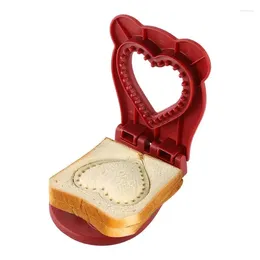 Baking Tools Stainless Steel Sandwich Cutters Heart Shape Cookie Bread Pancake Maker Uncrustable Butter And Jelly