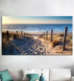Canvas Paintings Wall Art Landscape Paintings Modern Beach Abstract Poster And Prints Pictures for Living Room Decor No Frame7222636