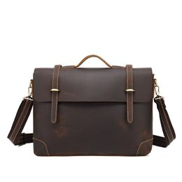 Men's briefcase bag Cowhide leather backpack more pocket Top quality purse Designer Handbags portable genuine leather travel Bags 2097