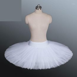 Stage Wear Professional Platter Tutu Black White Red Ballet Dance Costume For Women Adult Skirt With Underwear 324r