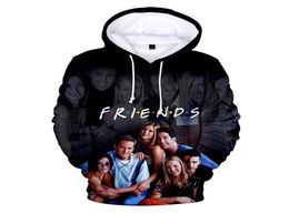 Friends TV Shows 3D Printed Women Hoodies and Sweatshirts Boys Girls Kids Streetwear Hip Hop Funny Hooded Jacket Male Tracksuit2993658