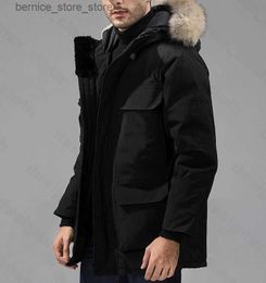 DOWN MEN'S Down Parkas 2023 Down Giacca da uomo e cappotto da donna Colla per pelliccia di pelliccia Coppia invernale Fashion invernale Assistenze Assalto Caldo Designer Custom Designer Q240527